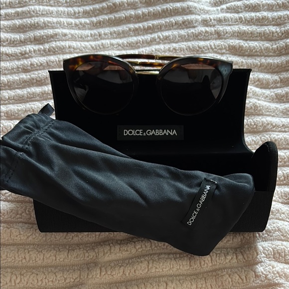 Dolce & Gabbana Tortoiseshell Sunglasses - Picture 1 of 4